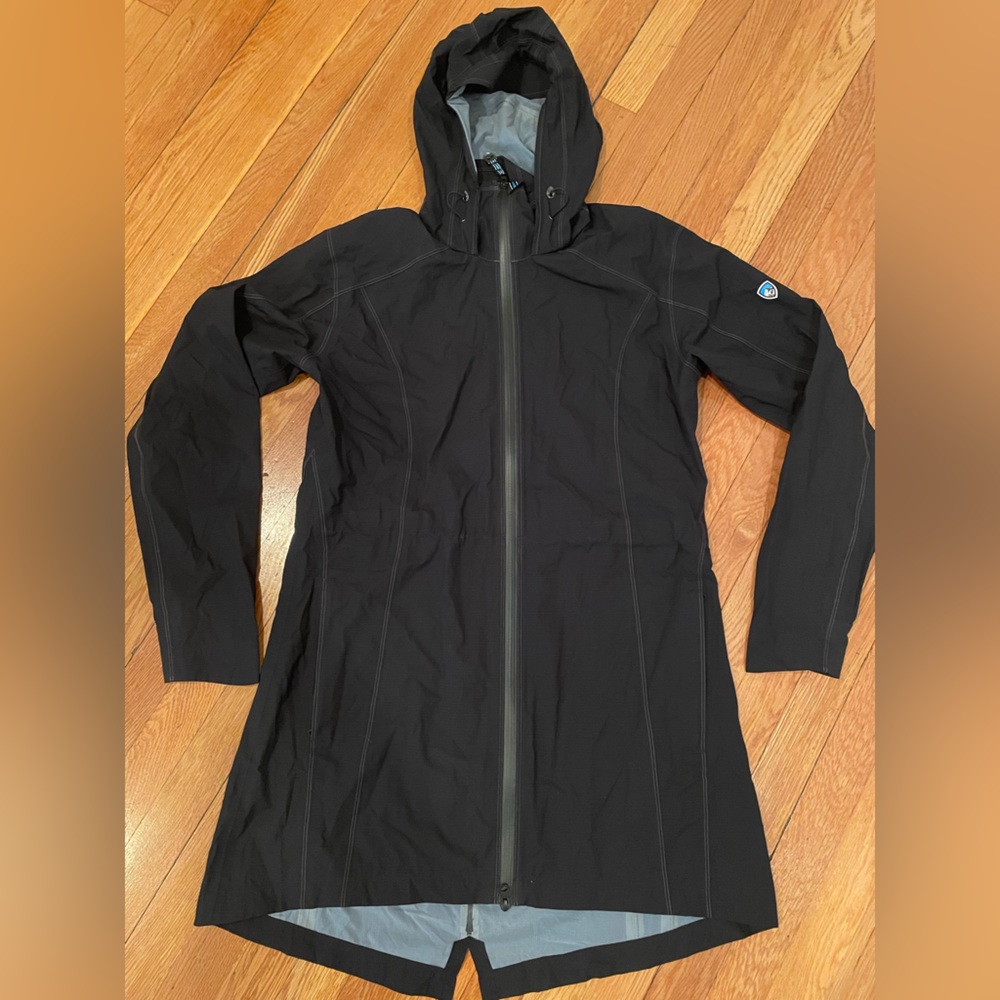 Kuhl Lightweight Black Raincoat